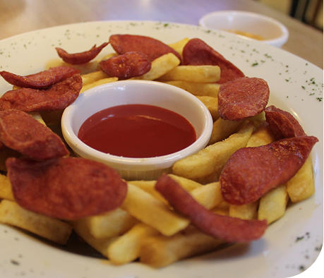 Salchipapa de la Kasa